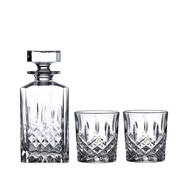 Marquis by Waterford Markham 3 Piece Whiskey Decanter Set